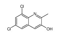 6,8-dichloro-2-methylquinolin-3-ol Structure