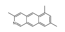 3,6,8-trimethylbenzo[g]isoquinoline Structure