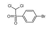 1-bromo-4-(dichloromethylsulfonyl)benzene Structure