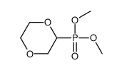 2-dimethoxyphosphoryl-1,4-dioxane结构式