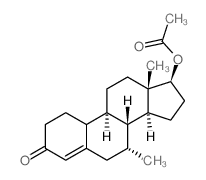 Trestolone acetate Structure