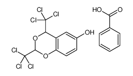 benzoic acid,2,4-bis(trichloromethyl)-4H-1,3-benzodioxin-6-ol Structure