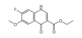 Ethyl 7-Fluoro-6-Methoxy-4-oxo-1,4-dihydro-3-quinolinecarboxylate picture