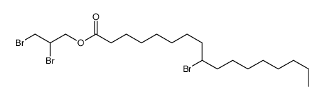 2,3-dibromopropyl 9-bromoheptadecanoate Structure