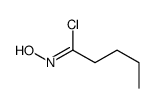 N-hydroxypentanimidoyl chloride结构式