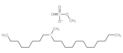 dodecyl-methyl-octylsulfanium,methyl sulfate结构式