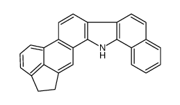 14H-Acenaphtho(4,5-a)benzo(i)carbazole, 6,7-dihydro结构式