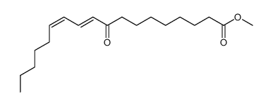 9-oxo-(10E,12Z)-octadecadien-1-oic acid methyl ester Structure