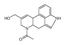 1-[(6aR,10aR)-9-(hydroxymethyl)-6,6a,8,10a-tetrahydro-4H-indolo[4,3-fg]quinoline-7-yl]ethanone Structure