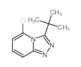 2-chloro-9-tert-butyl-1,7,8-triazabicyclo[4.3.0]nona-2,4,6,8-tetraene Structure