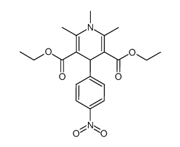 1,4-Dihydro-1,2,6-trimethyl-4-(4-nitrophenyl)-3,5-pyridinedicarboxylic acid diethyl ester picture