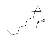 3-(2-methyloxiran-2-yl)nonan-2-one Structure