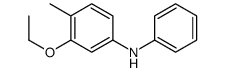 3-ethoxy-N-phenyl-p-toluidine structure