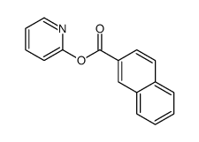 pyridin-2-yl naphthalene-2-carboxylate结构式