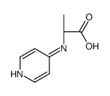 Alanine, N-4-pyridinyl- (9CI)结构式