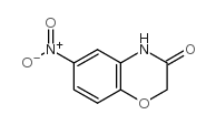 6-硝基-2H-1,4-苯并恶嗪-3(4H)-星空app结构式