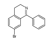 7-bromo-1-phenyl-3,4-dihydroisoquinoline Structure