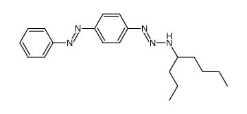 4-octyl-p-phenylazophenyltriazene Structure