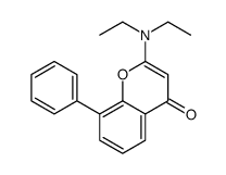 2-(Diethylamino)-8-phenyl-4H-1-benzopyran-4-one picture