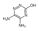 5,6-diamino-2H-1,2,4-triazin-3-one结构式