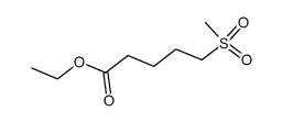 5-methanesulfonyl-valeric acid ethyl ester Structure