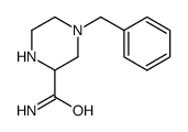 4-benzylpiperazine-2-carboxamide结构式