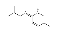 5-methyl-N-(2-methylpropyl)pyridin-2-amine Structure