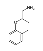 2-(邻甲苯氧基)-1-丙胺结构式