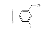 (3-Chloro-5-(trifluoromethyl)phenyl)methanol Structure