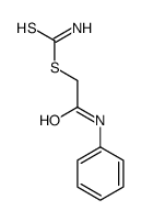 (2-anilino-2-oxoethyl) carbamodithioate Structure