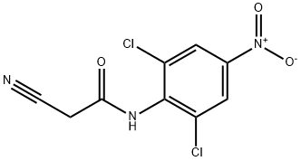 Acetamide, 2-cyano-N-(2,6-dichloro-4-nitrophenyl)- structure