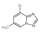 8-Bromo-6-methyl-[1,2,4]triazolo[1,5-a]pyridine Structure