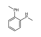 methyl-(2-methylphosphanylphenyl)phosphane Structure