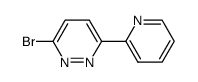 3-溴-6-(吡啶-2-基)哒嗪结构式