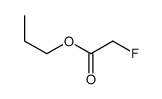 Fluoroacetic acid propyl ester Structure