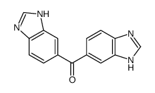 bis(3H-benzimidazol-5-yl)methanone结构式