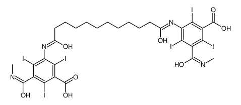 5,5'-[Decamethylenebis(carbonylimino)]bis(N-methyl-2,4,6-triiodoisophthalamic acid) picture