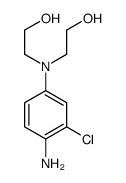 2-[4-amino-3-chloro-N-(2-hydroxyethyl)anilino]ethanol Structure