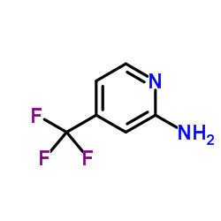 2-氨基-4-(三氟甲基)吡啶结构式