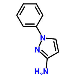 3-Amino-1-phenylpyrazole Structure