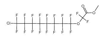 methyl 3-oxa-11-chloro-octadecafluoroundecane Structure