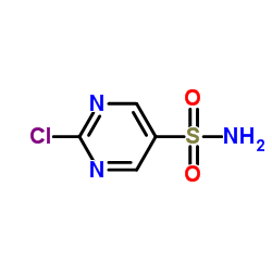 2-chloropyrimidine-5-sulfonamide structure