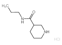 N-Propyl-3-piperidinecarboxamide hydrochloride图片