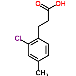 3-(2-Chloro-4-methylphenyl)propanoic acid Structure