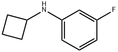 N-cyclobutyl-3-fluoroaniline Structure