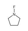 1-fluoropyrrolidine Structure