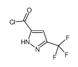 1H-Pyrazole-3-carbonyl chloride, 5-(trifluoromethyl)- (9CI) picture