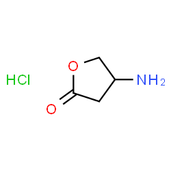 2(3H)-Furanone, 4-aminodihydro-, hydrochloride Structure