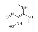 N-[2,2-bis(methylamino)-1-nitrosoethenyl]hydroxylamine Structure