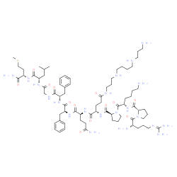 substance P, N-spermine-Gln(5)- Structure